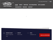 Tablet Screenshot of cittech.co.uk